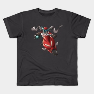 Red Raptor Brawlhalla Kids T-Shirt